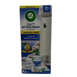 Air Wick készülék+ut 228 ml linen & white orchid