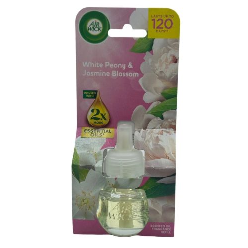 Air Wick elektromos illatosító utántöltő 19 ml white peony&jasmine blossom