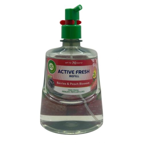 Air Wick active fresh utántöltő 228 ml berries&peach blossom