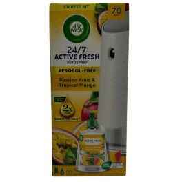   Air Wick active fresh készülék +ut 228 ml trópusi mangó és maracuja
