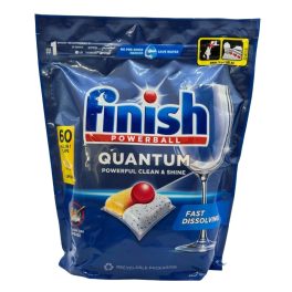 Finish mosogató tabletta 60 db Quantum All in 1 Lemon