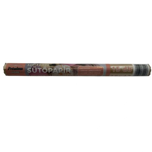 Prémium home szilikonos sütőpapír 38x42 cm