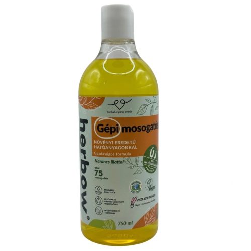 Herbow gépi mosogatószer 750ml narancs