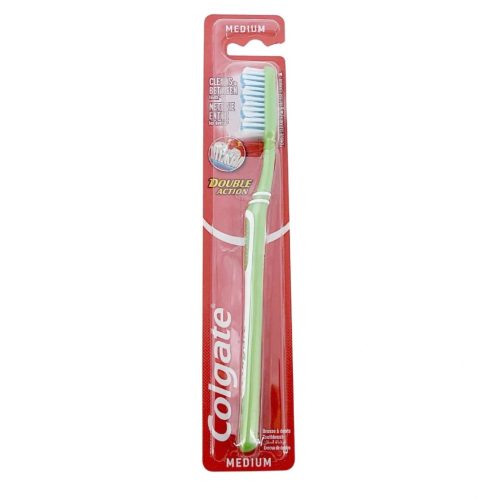 Colgate fogkefe Double Action Medium