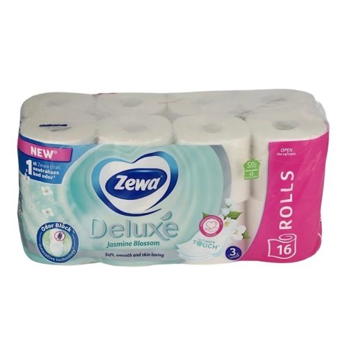 Zewa Deluxe wc papír, 3 réteg, 16 tekercs, Jasmine blossom