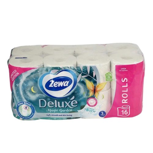 Zewa Deluxe wc papír, 3 réteg, 16 tekercs, MAgic Garden