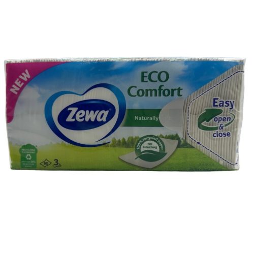 Zewa papírzsebkendő 90db eco comfort