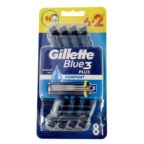 Gillette blue3 plus comfort 6+2 borotva