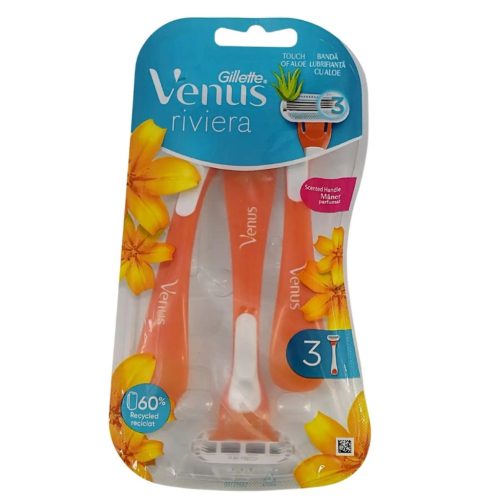 Gillette Venus eldobható női borotva 3db-os Riviera