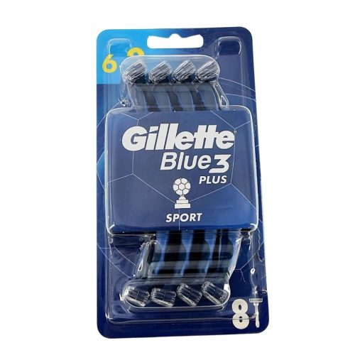 Gilette Blue3 borotva sport 6+2