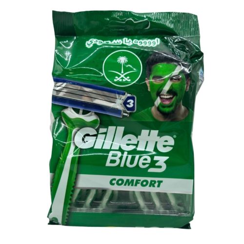 Gilette eldobható borotva 12db Blue3 Comfort