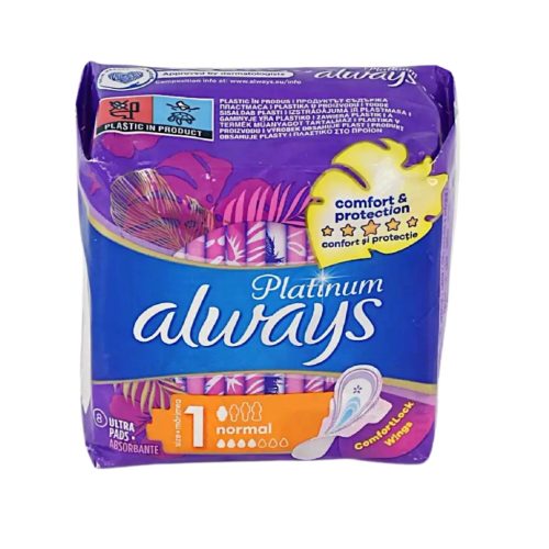 Always egészségügyi betét Platinum 8 db Normal
