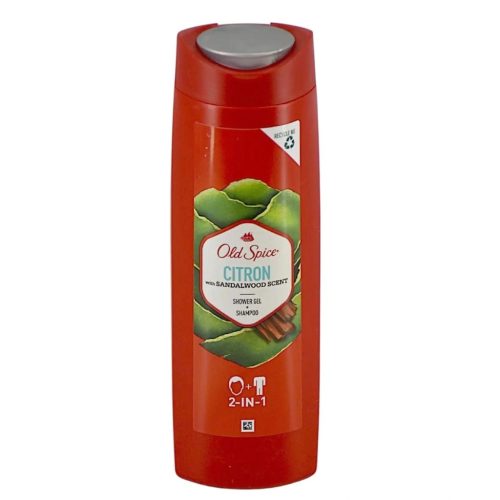 Old Spice tusfürdő 400 ml 2in1 Citron