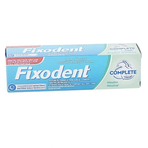 Fixodent fogsor ragasztó 47gr Complete Neutral