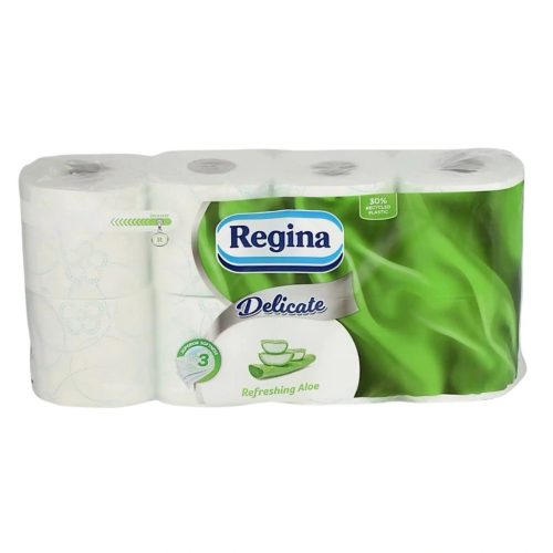 Regina Wc papír 3 réteg, 8 tekercs, refreshing aloe