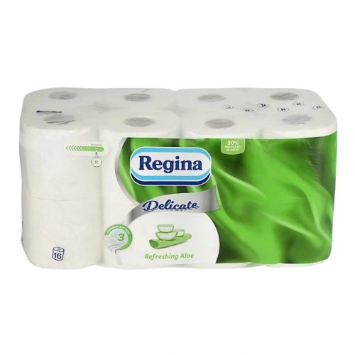 Regina Wc papír, 3 réteg, 16 tekercs refreshing aloe