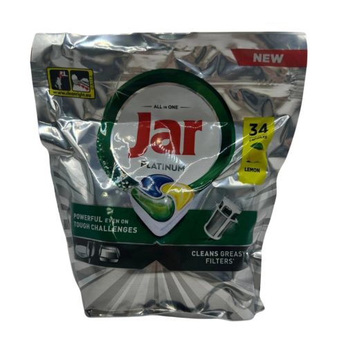 Jar mosogatógép kapszula 34 db lemon