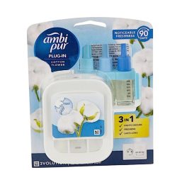   AmbiPur 3Volution elektromos légfrissítő alapcsomag 20 ml Cotton Flower