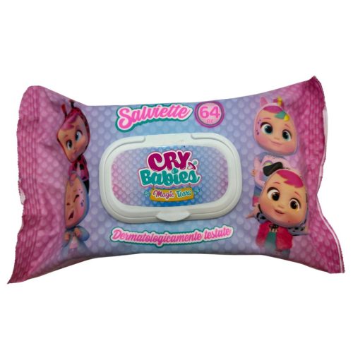 Cry babiesnedves törlőkendő 64 db mandula