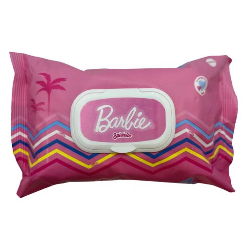 Barbie nedves törlőkendő 64 db argán olajos