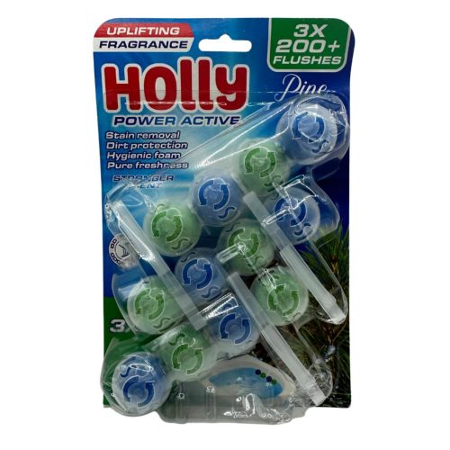 Holly wc illatosító 3x50 g pine