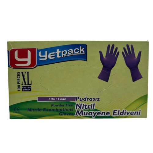 Yetpack gumikesztyű XL-es, 100db