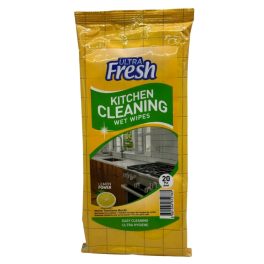 Ultra Fresh nedves törlőkendő 20 db-os Konyhai