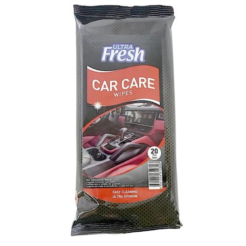 Ultra Fresh nedves törlőkendő 20 db-os Autóápoló
