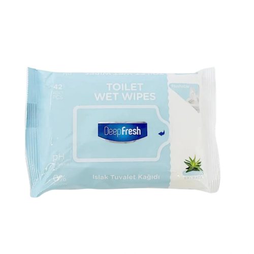 Deep Fresh nedves törlőkendő 42 db  Aloe