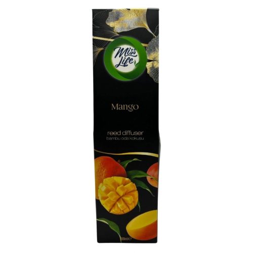 Miss Life pálcikás illatosító 100ml Mango
