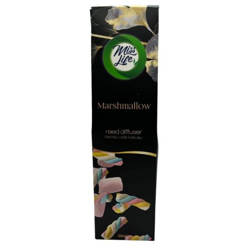 Miss Life Bamboo pálcikás légfrissítőb100ml Marshmallow