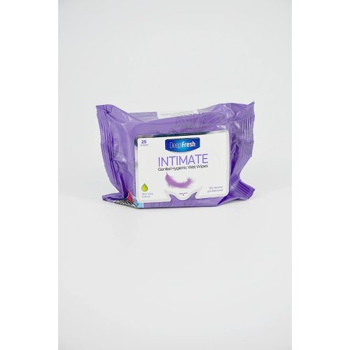 Deep Fresh nedves intim törlőkendő 25db-os Aloe vera Extract
