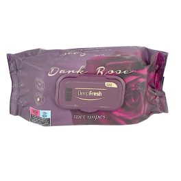 Deep Fresh nedves törlőkendő 120 db-os Dark Rose-FlipTop