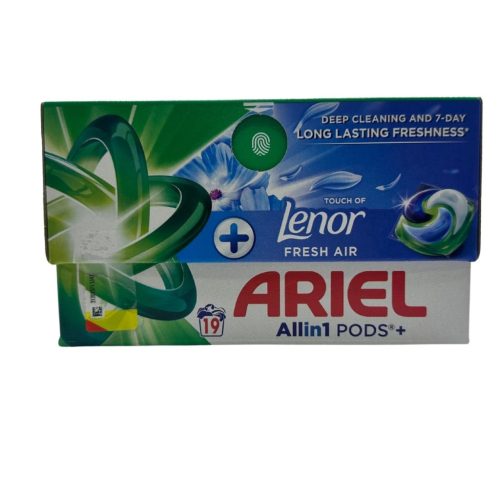 Ariel mosókapszula 19db lenor fresh air