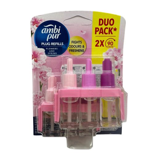Ambi Pur illatosító 3volution utántöltő  2x20 ml flower and spring