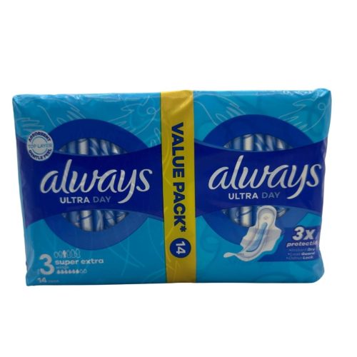Always eü. betét 14db Ultraday super extra duo