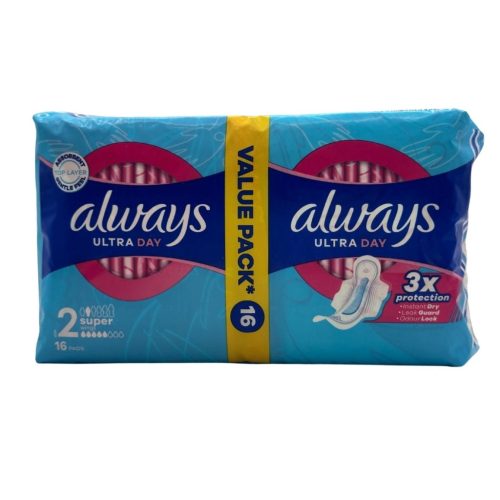 Always eü. betét 16db Ultraday super duo