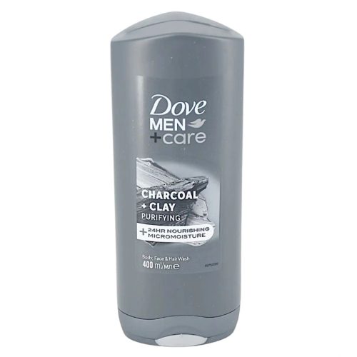 Dove férfi tusfürdő 400ml Charcoal & Clay