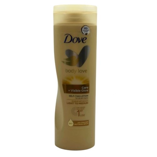 Dove önbarnító 250ml Care+visible glow