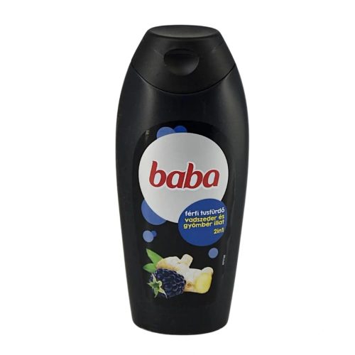 Baba férfi tusfürdő 400 ml 2in 1 Vadszeder és gyömbér