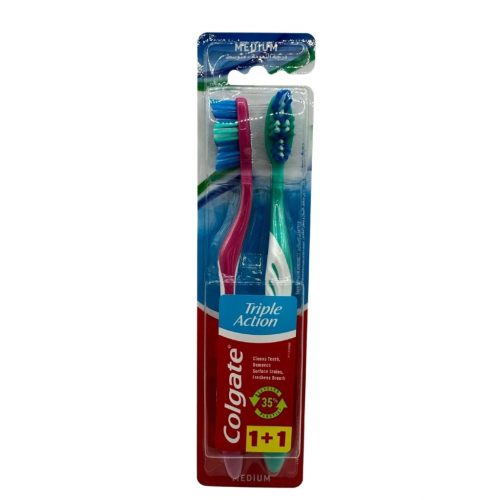 Colgate fogkefe 1+1 triple action