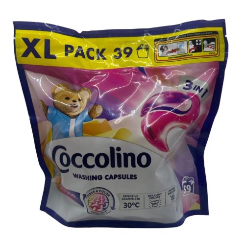 Coccolino mosókapszula 39db color