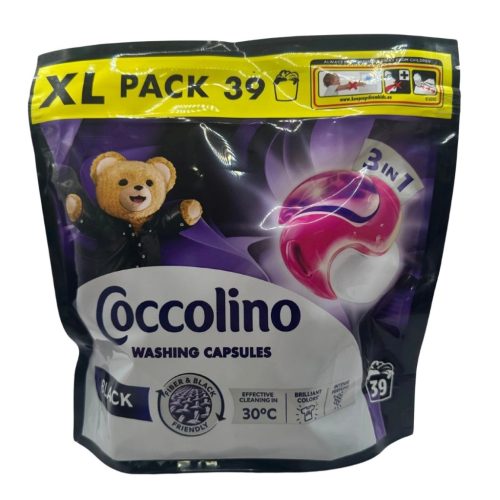 Coccolino mosókapszula 39 db black