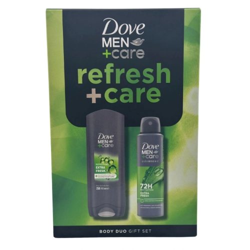 Dove Men+Care ajándékcsomag (tusfürdő+deo)