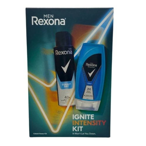 Rexona Men Cobalt ajándékcsomag (deo+tusfürdő)