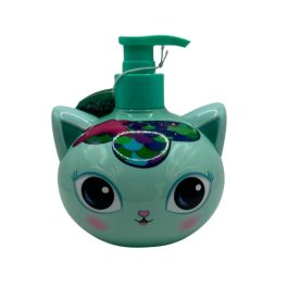 Gabby's dollhouse habfürdő 500 ml blueberry 2d cat