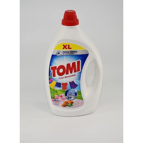 Tomi folyékony mosószer 2,25 L Color Mandulatej