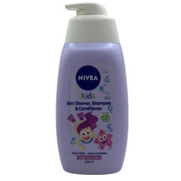 Nivea Kids 2in1 Tusfürdő és Sampon 500 ml lányoknak