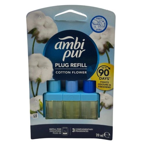 AmbiPur 3Volution elektromos légfrissítő utántöltő 20ml cotton flower