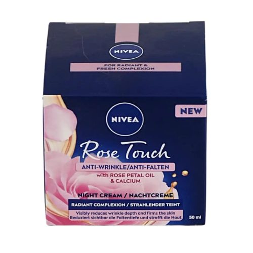Nivea Ránctalanító Éjszakai Arckrém 50 ml Rose Touch